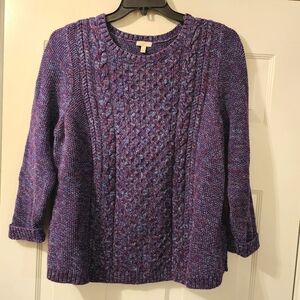 Talbots Multi Colored Sweater  size L